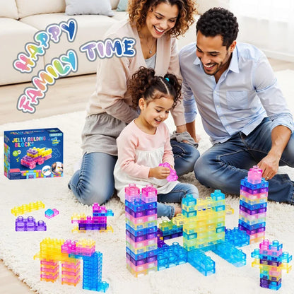 ぷにっとやわらか知育ブロック 40ピース