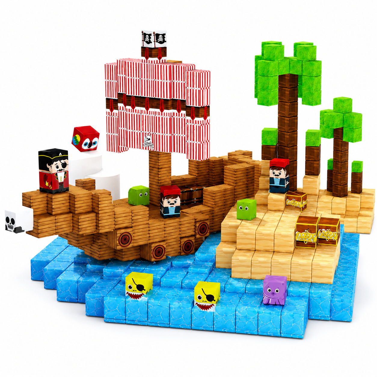 CubeCraft Mine Builder – 海賊船