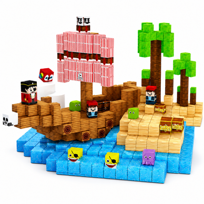 CubeCraft Mine Builder – 海賊船